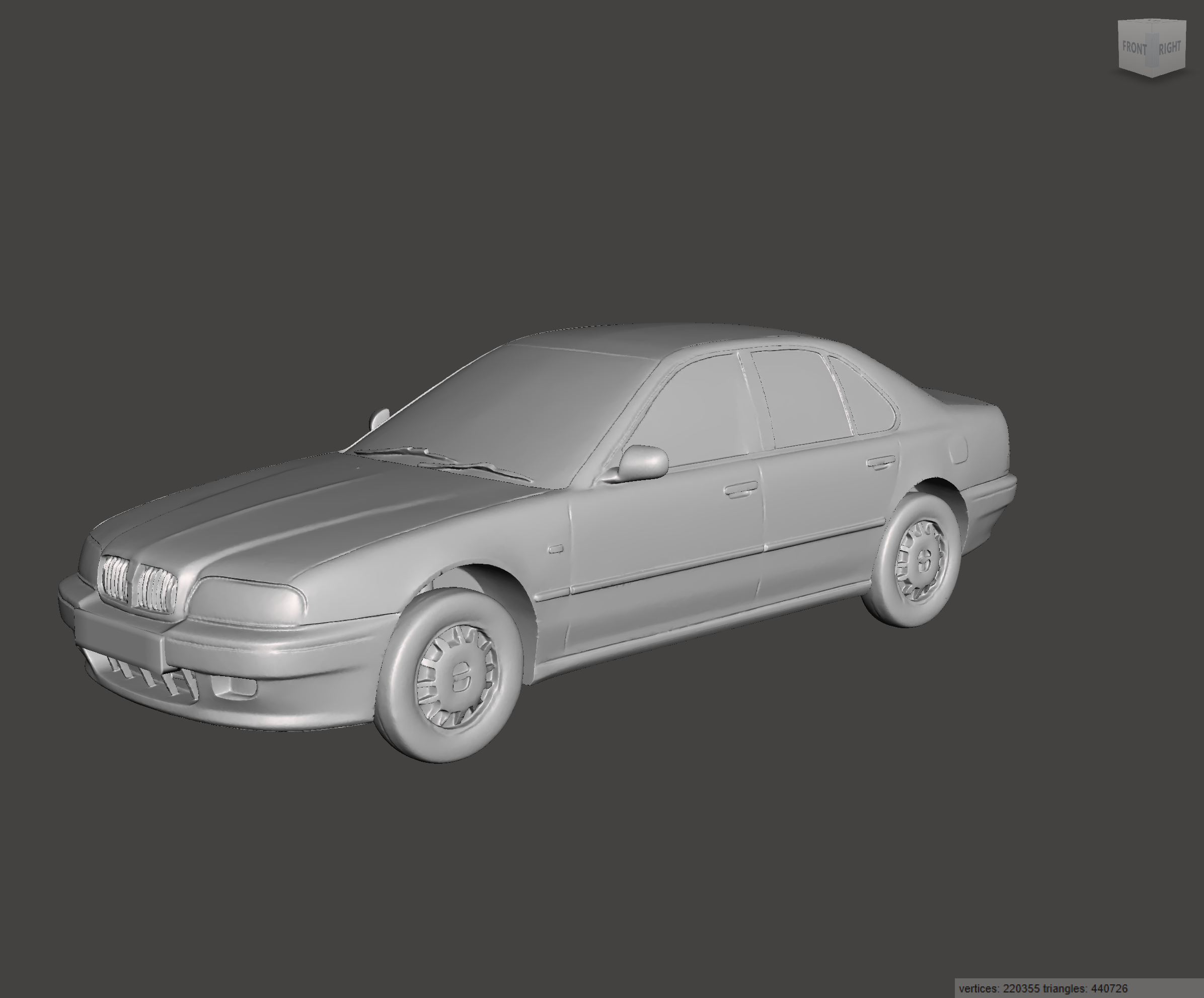 Image of 3D Printed Resin Model of Rover 623 SLi 2.3 1998