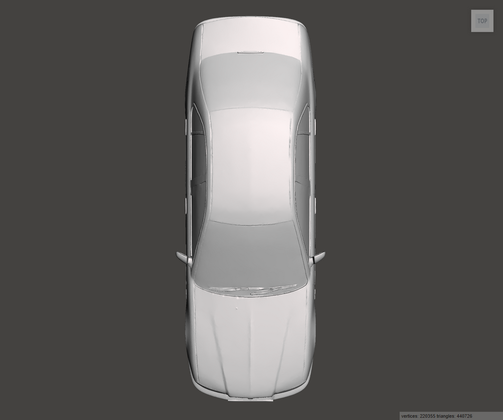 Image of 3D Printed Resin Model of Rover 623 SLi 2.3 1998