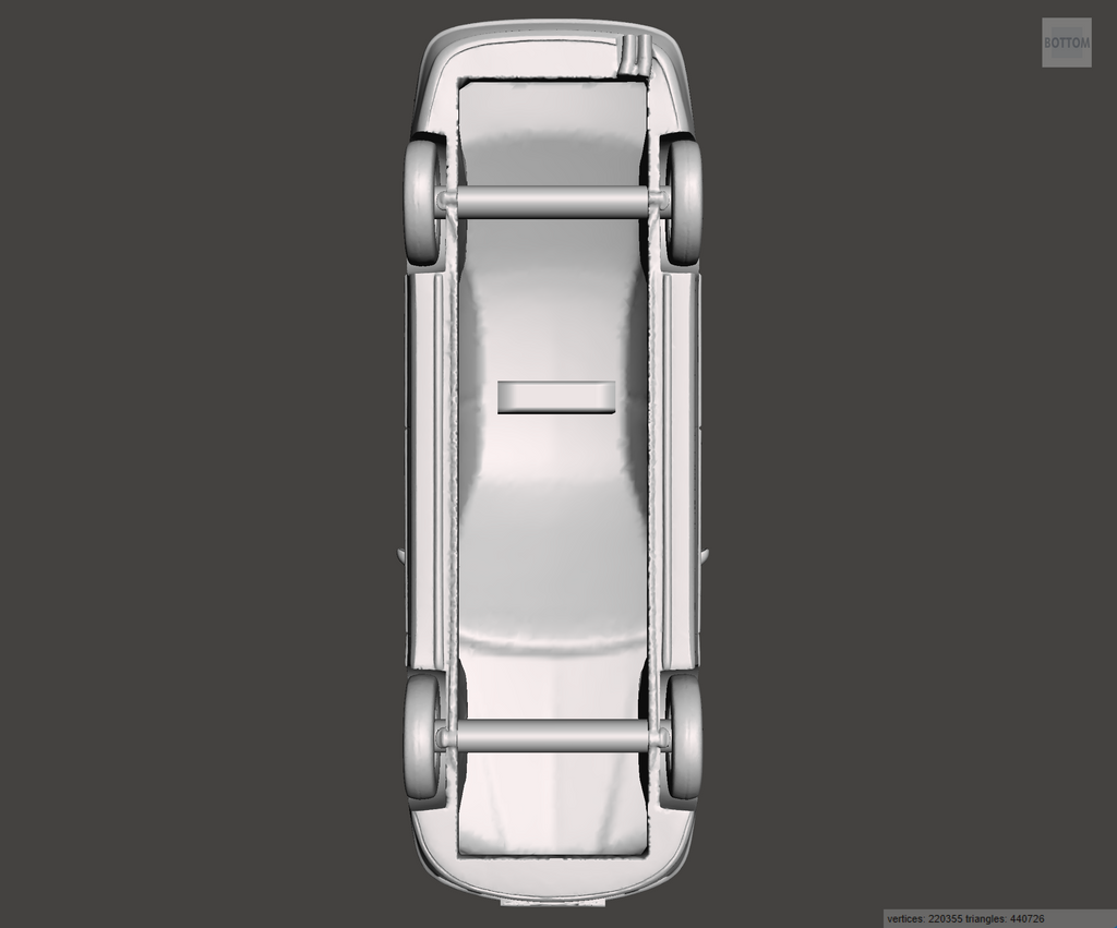 Image of 3D Printed Resin Model of Rover 623 SLi 2.3 1998