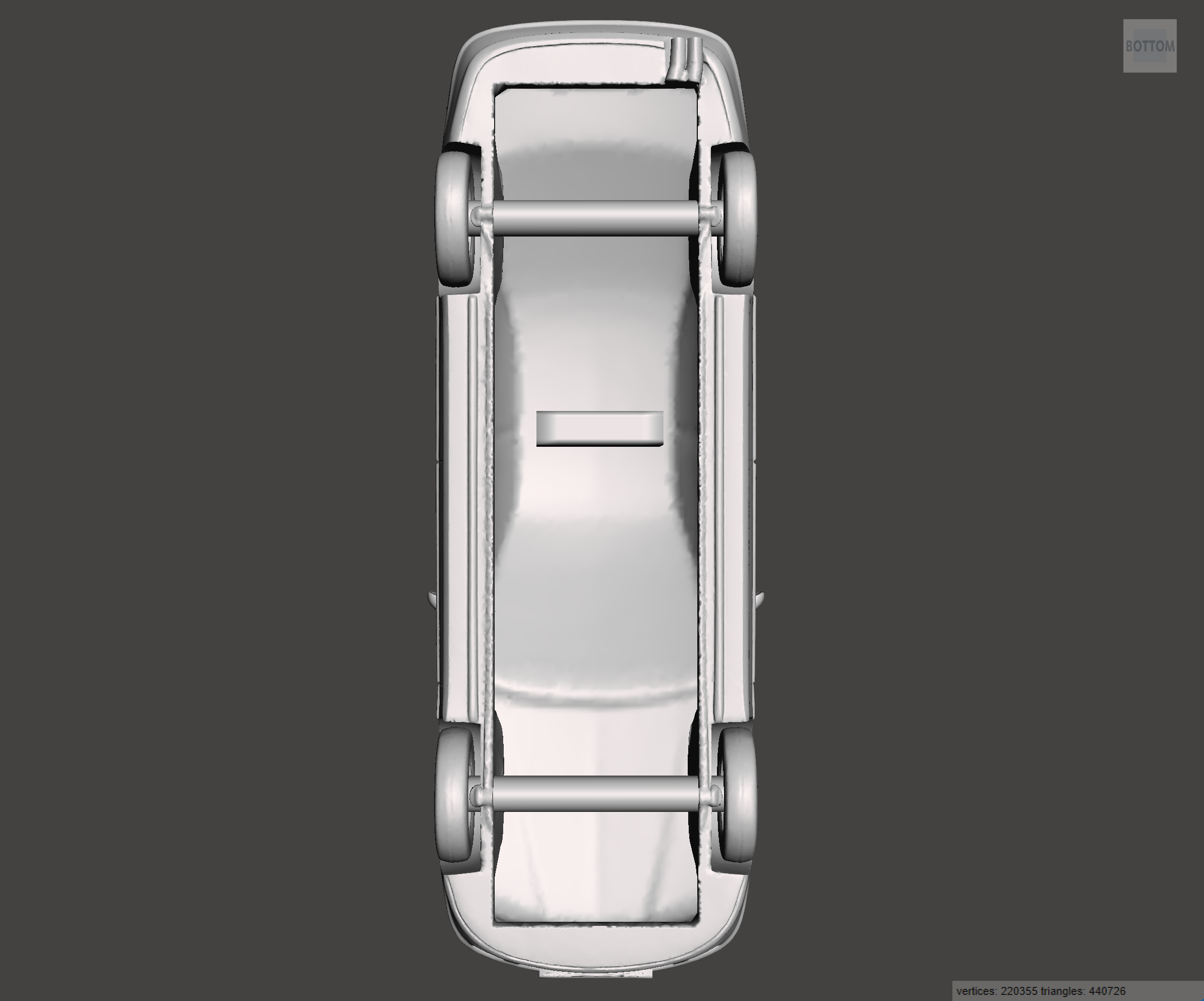 Image of 3D Printed Resin Model of Rover 623 SLi 2.3 1998