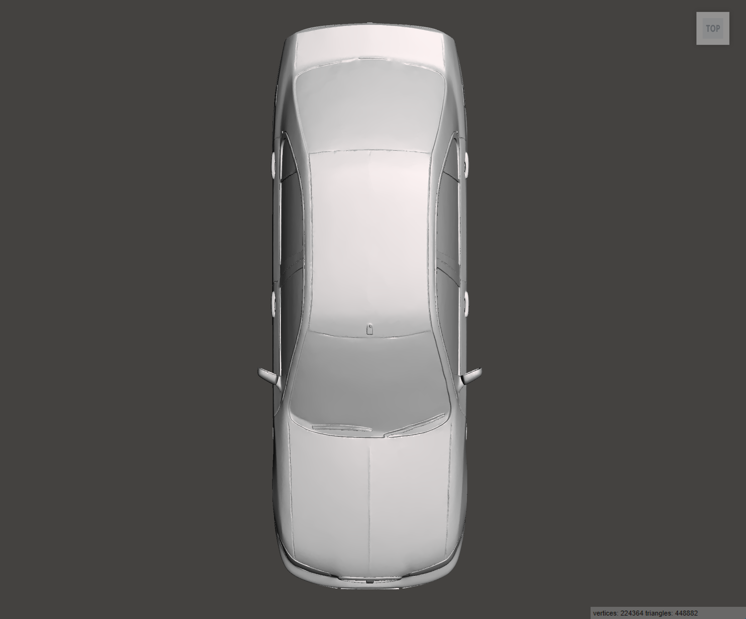 Image of 3D Printed Resin Model of Rover 416 1.6 1998