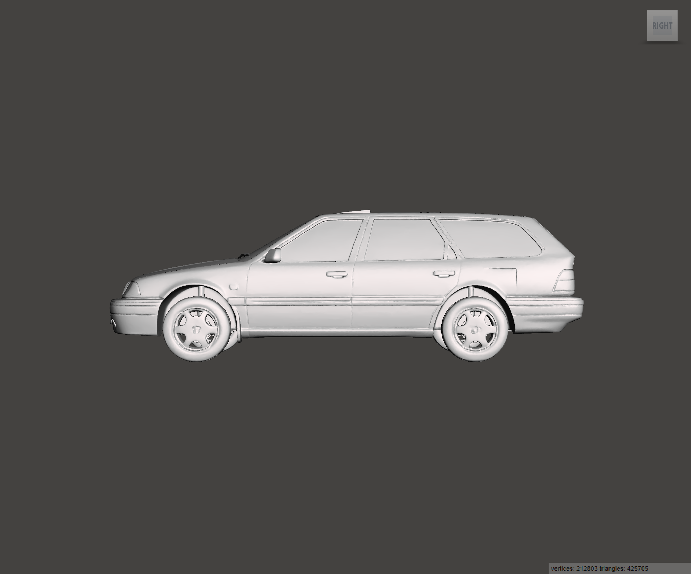 Image of 3D Printed Resin Model of Rover 416 1.6 Tourer 1996