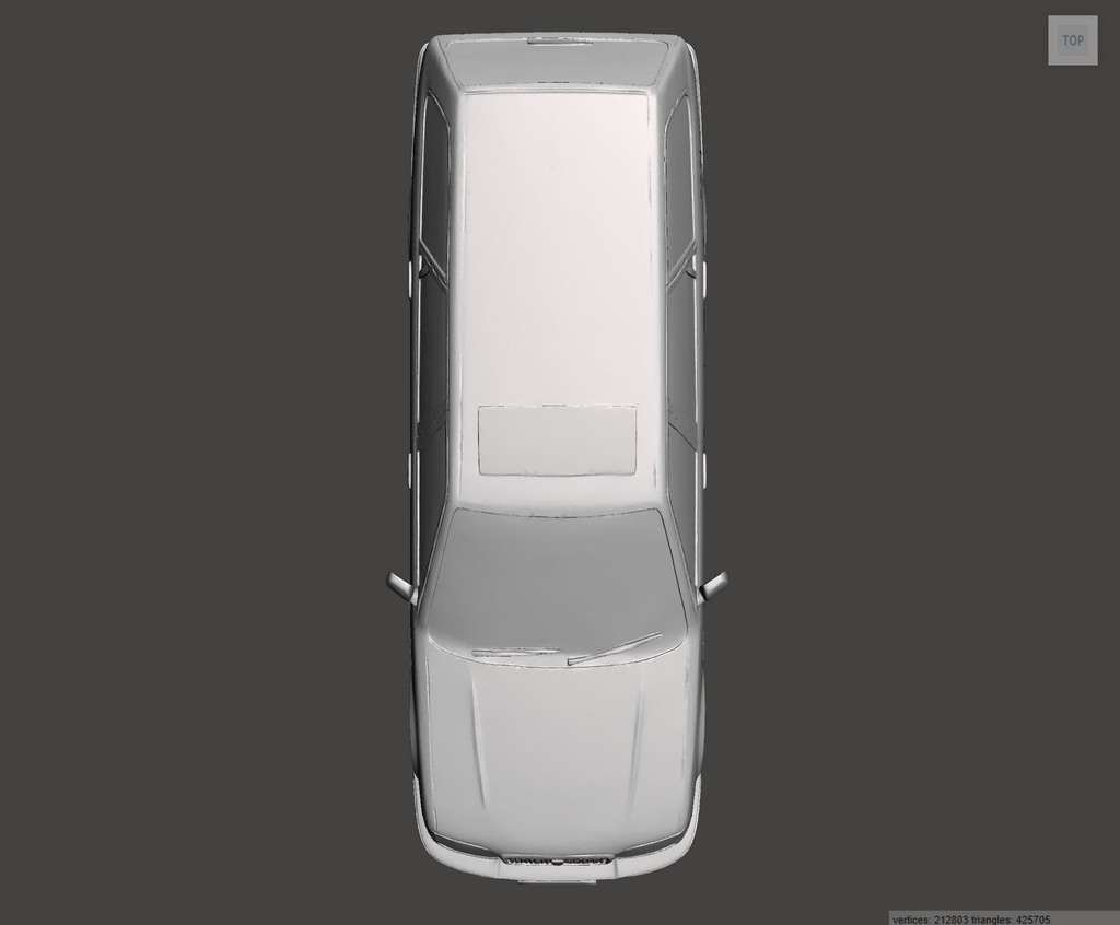 Image of 3D Printed Resin Model of Rover 416 1.6 Tourer 1996
