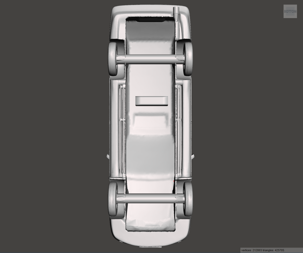 Image of 3D Printed Resin Model of Rover 416 1.6 Tourer 1996