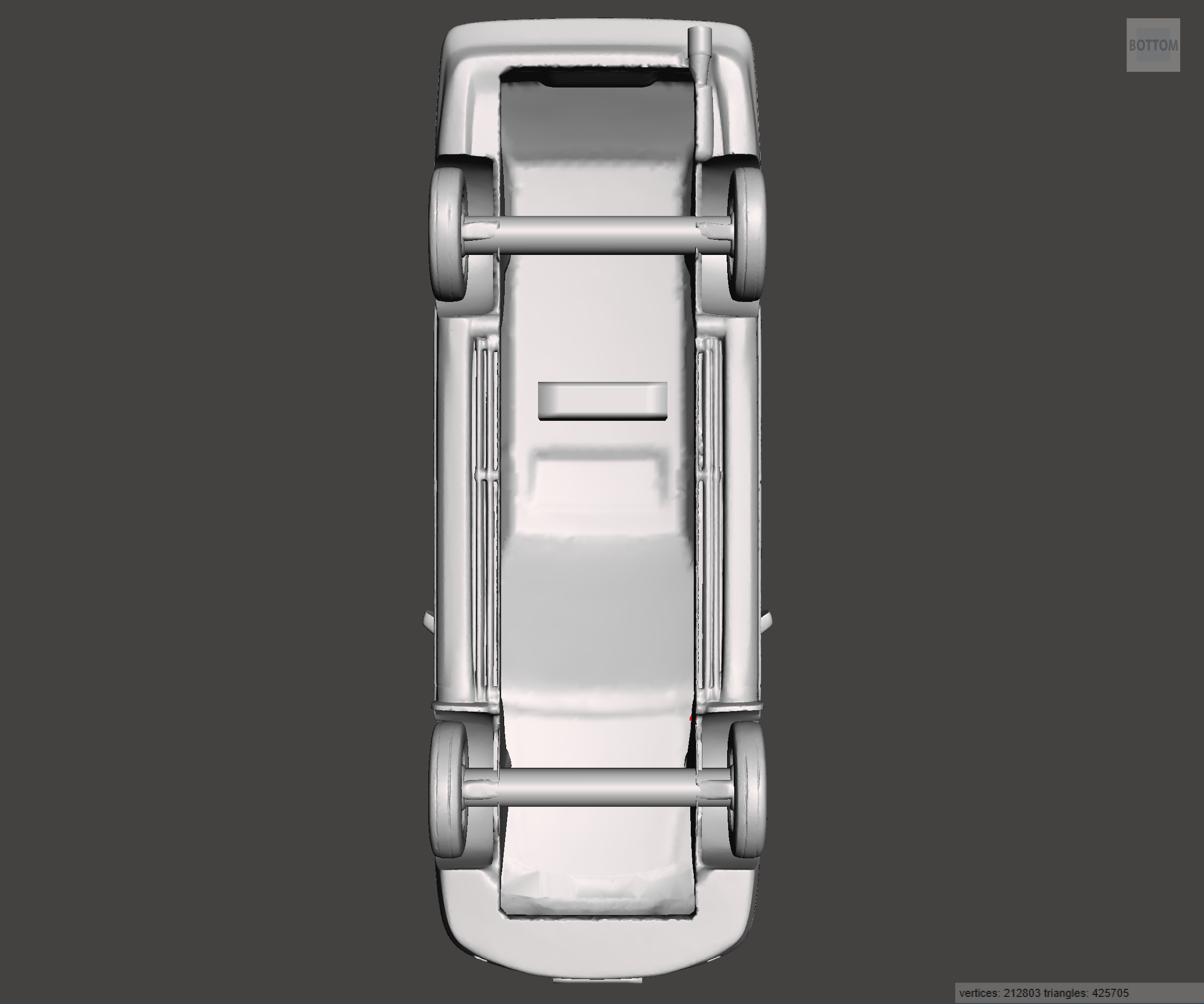 Image of 3D Printed Resin Model of Rover 416 1.6 Tourer 1996