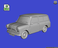 Digital Download of 3D Printed Mini Countryman 1967 Refined.stl