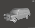 Image of 3D Printed Resin Model of Mini Countryman 1967
