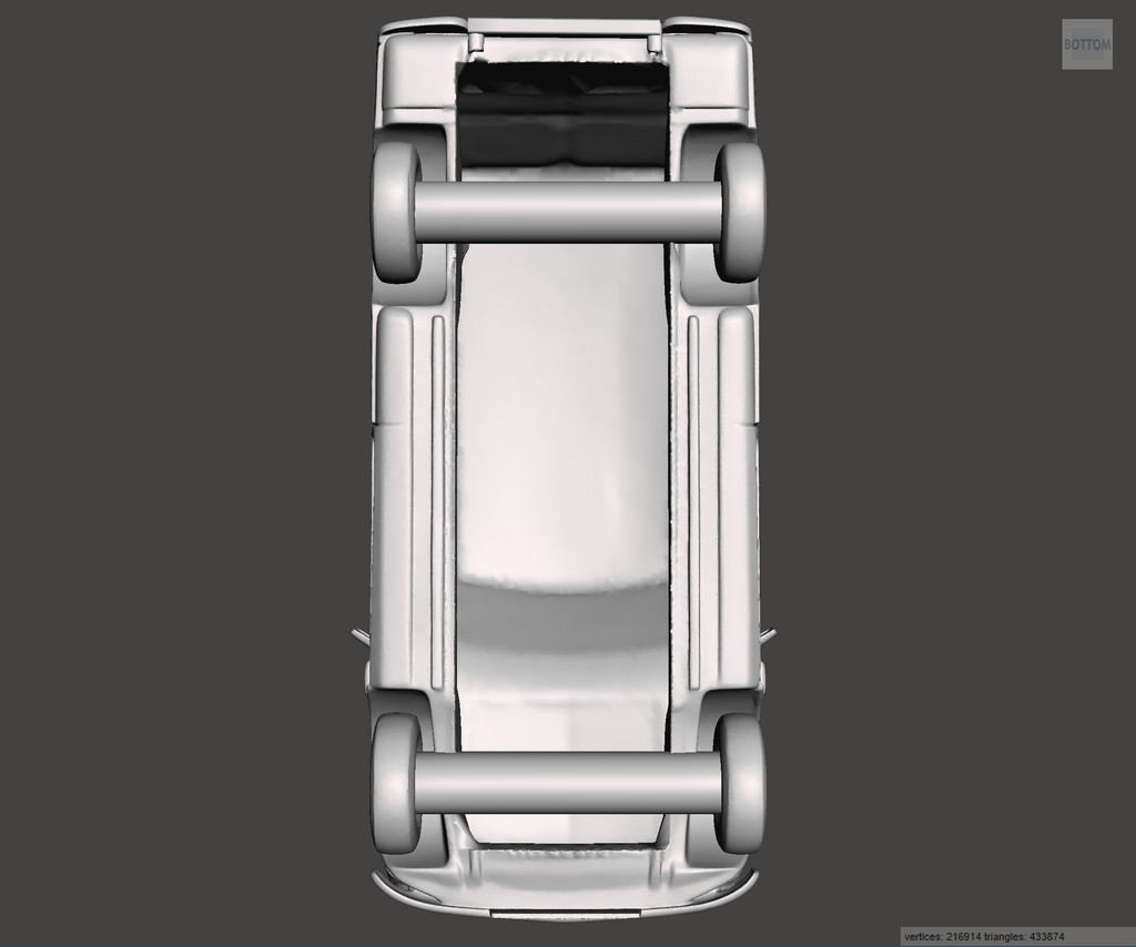 Image of 3D Printed Resin Model of Mini Countryman 1967