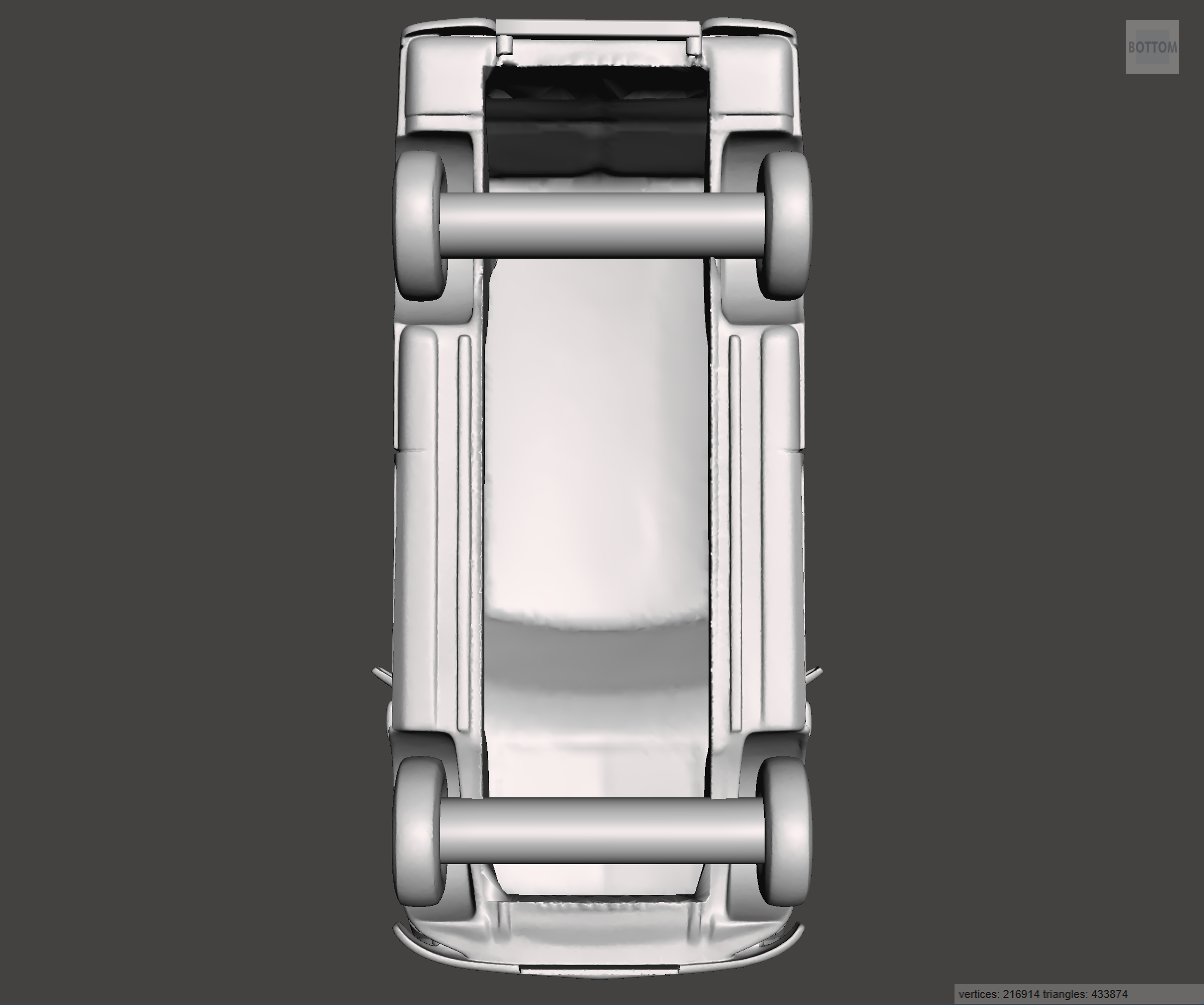 Image of 3D Printed Resin Model of Mini Countryman 1967