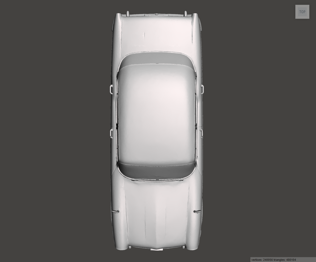 Image of 3D Printed Resin Model of Humber Hawk 1958