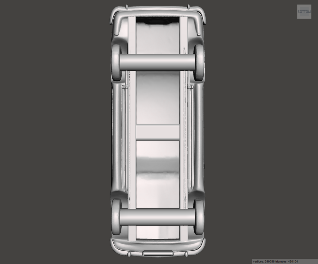 Image of 3D Printed Resin Model of Humber Hawk 1958