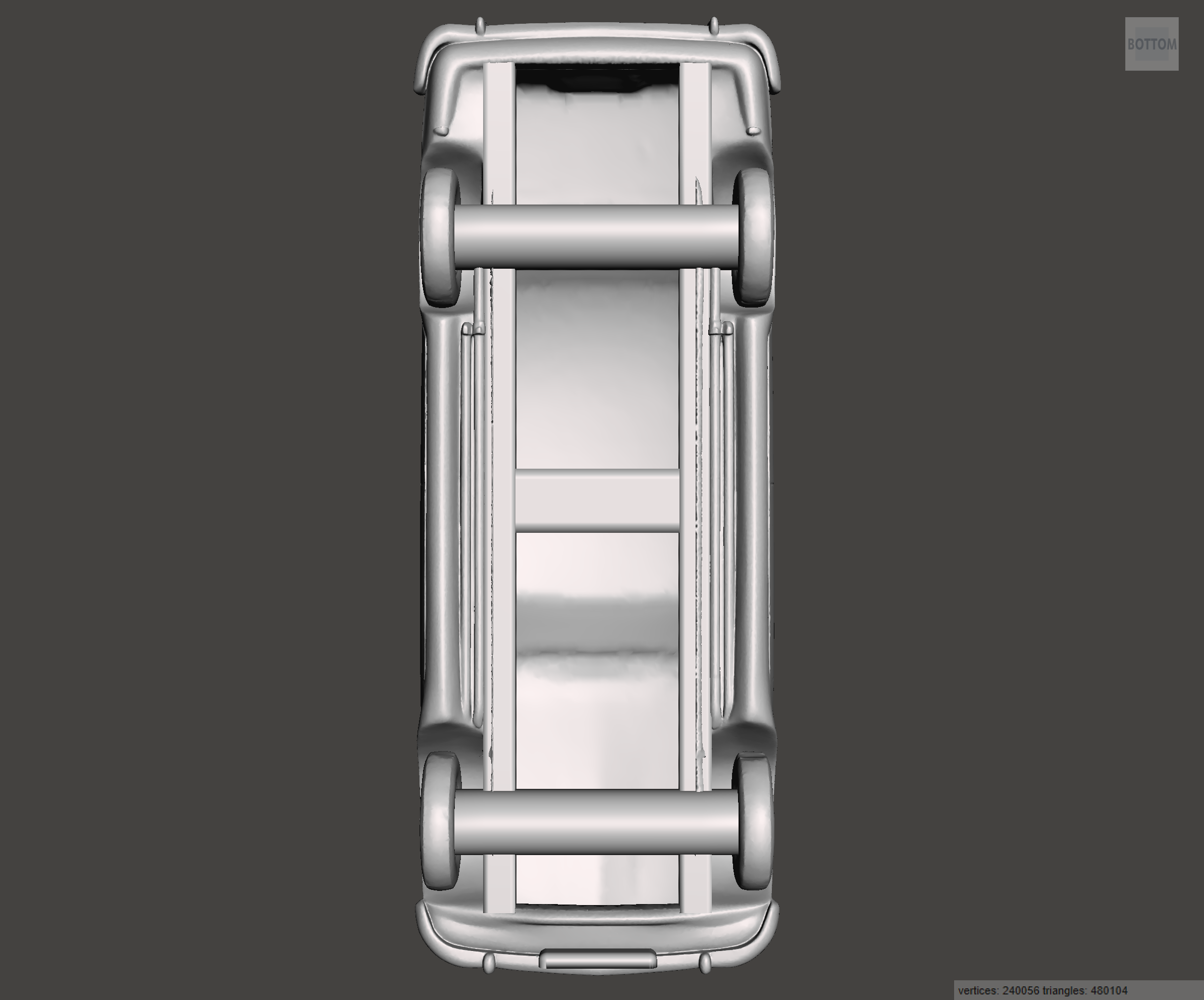 Image of 3D Printed Resin Model of Humber Hawk 1958