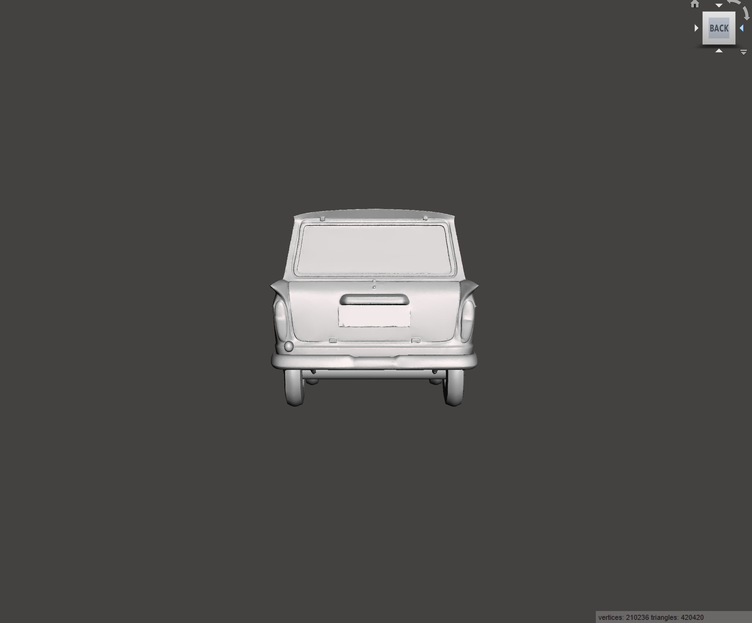 Image of 3D Printed Resin Model of Hillman Super Minx Estate 1964