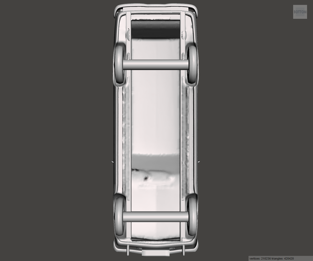 Image of 3D Printed Resin Model of Hillman Super Minx Estate 1964