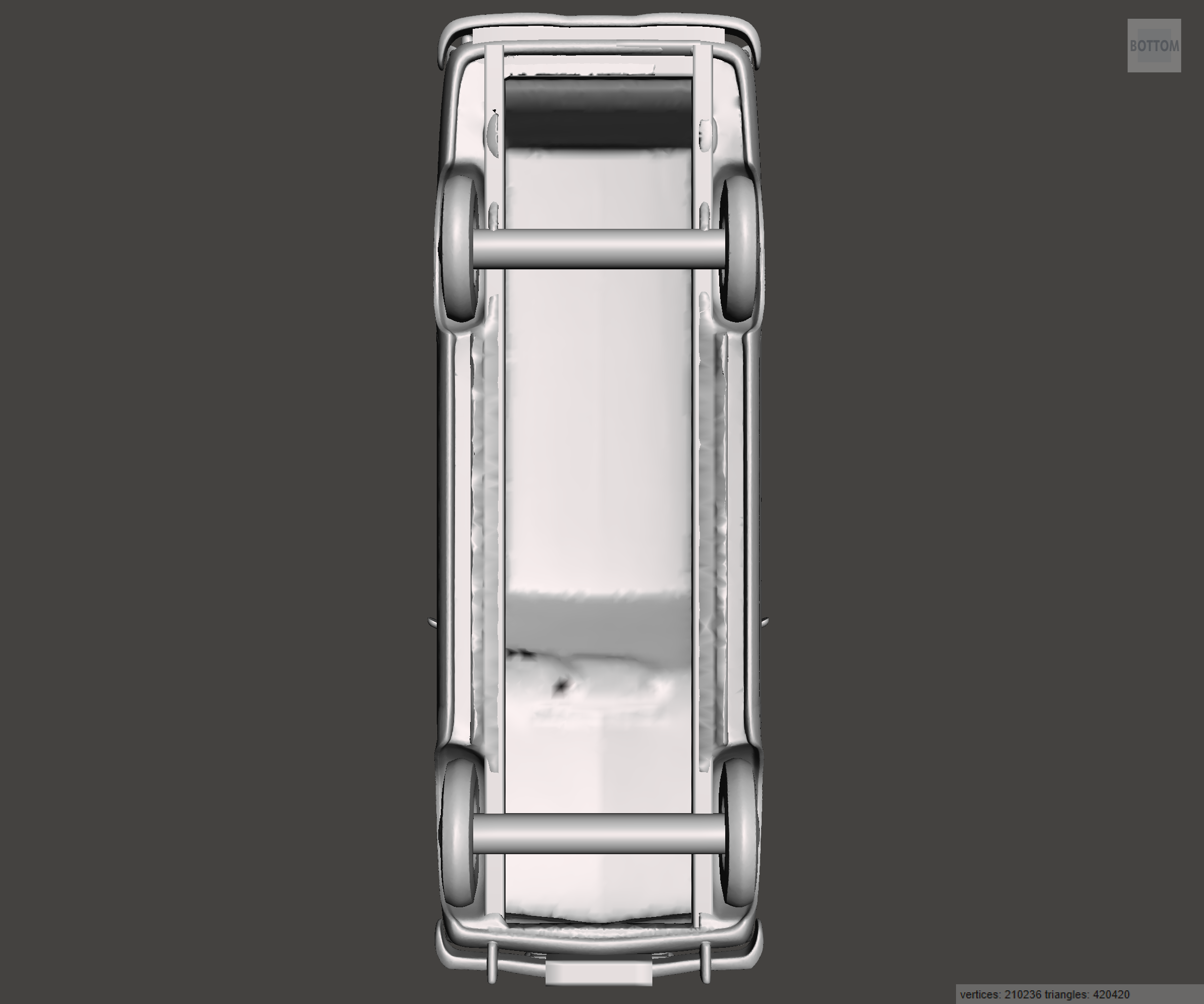 Image of 3D Printed Resin Model of Hillman Super Minx Estate 1964