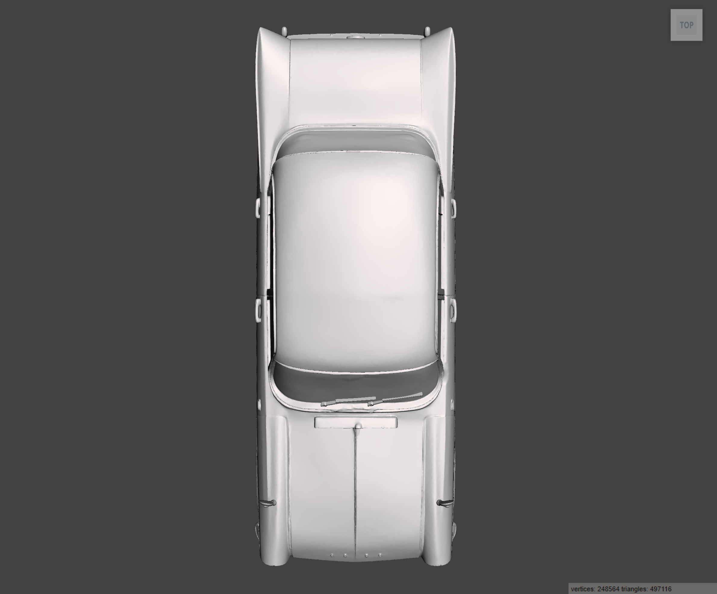Image of 3D Printed Resin Model of Hillman Super Minx 1963