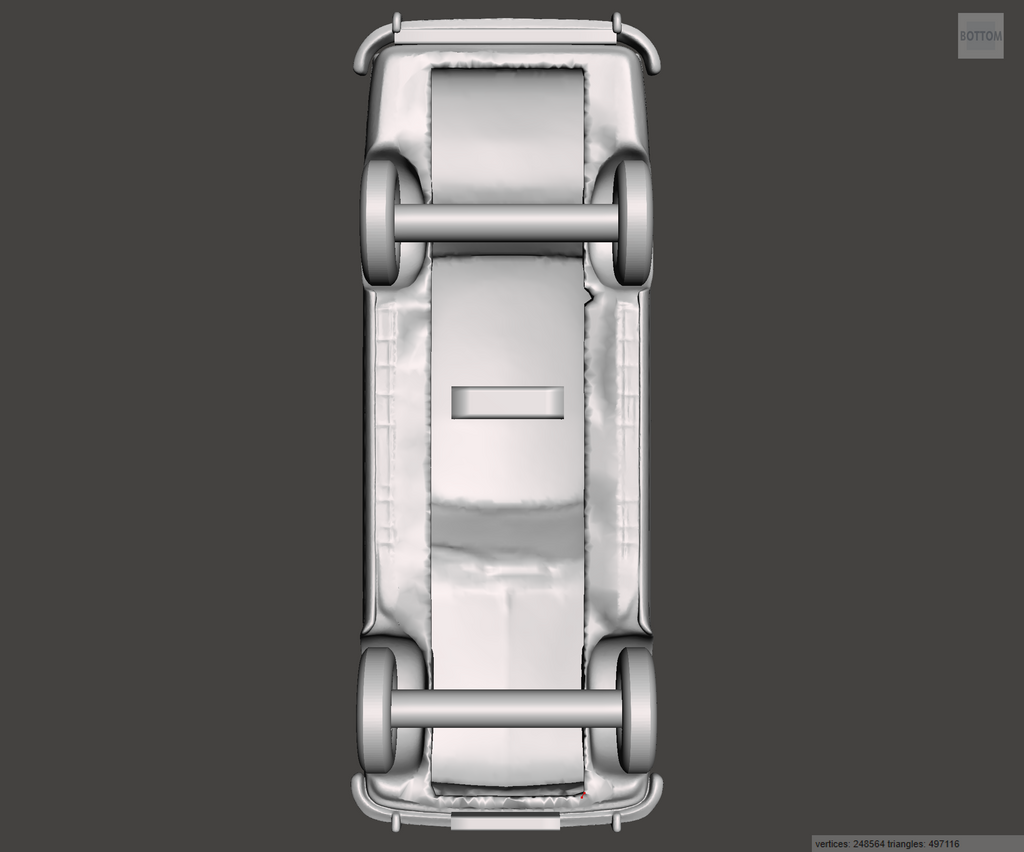 Image of 3D Printed Resin Model of Hillman Super Minx 1963