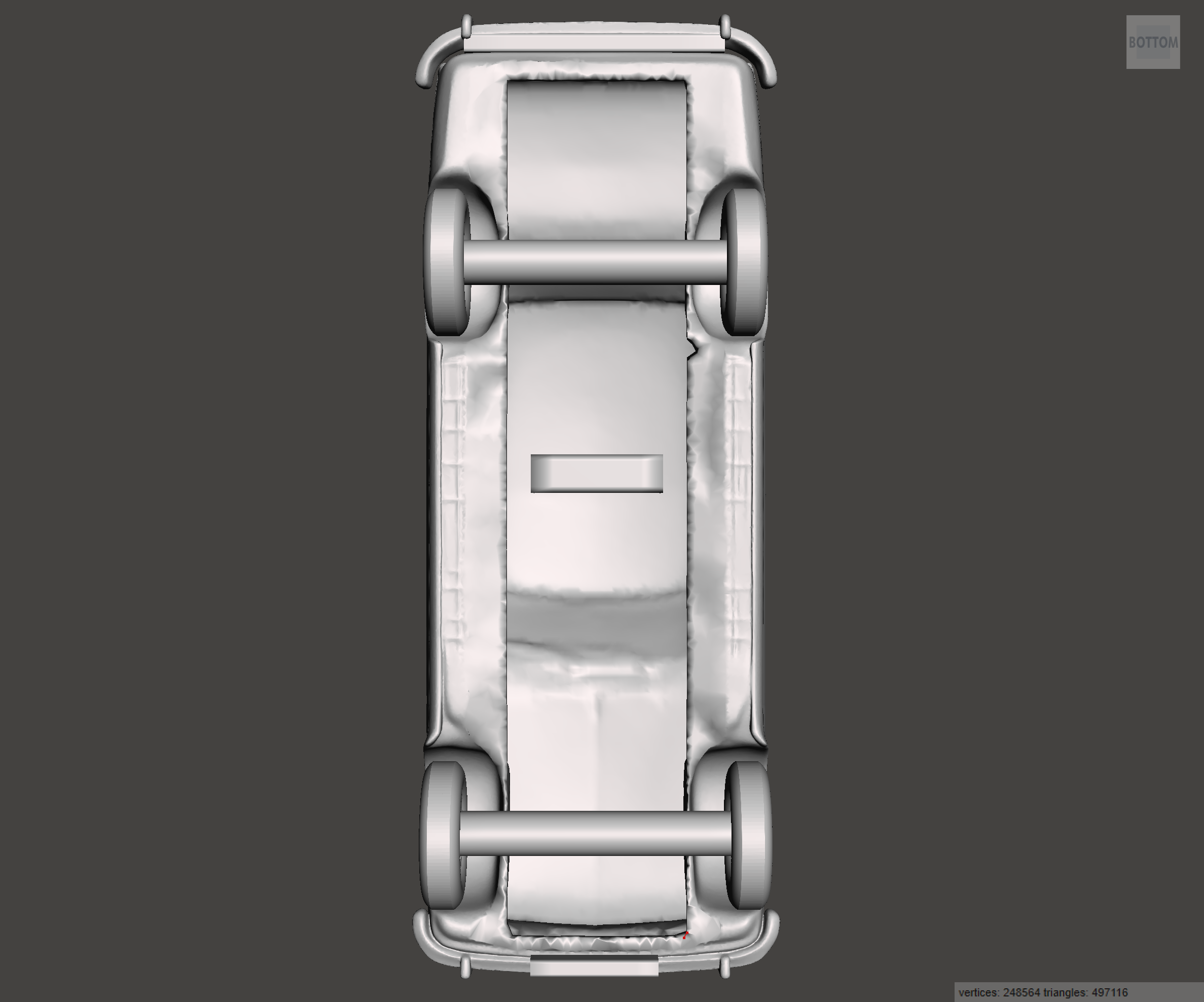 Image of 3D Printed Resin Model of Hillman Super Minx 1963