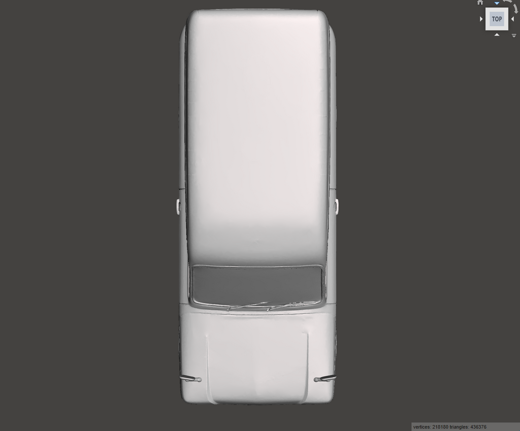 Image of 3D Printed Resin Model of Hillman Imp Van 1965