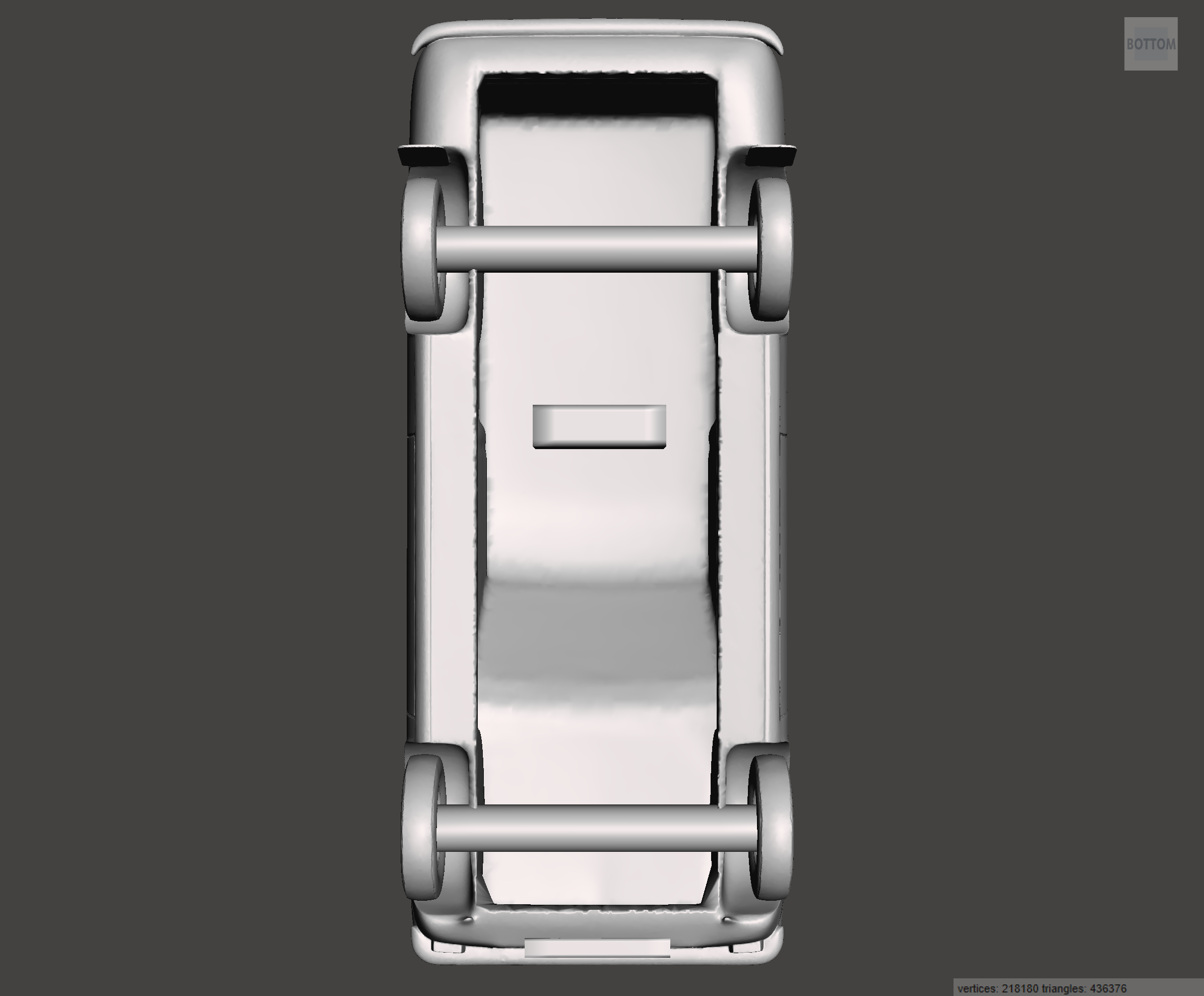 Image of 3D Printed Resin Model of Hillman Imp Van 1965