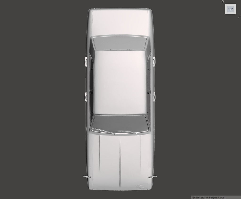 Image of 3D Printed Resin Model of Hillman Hunter 1968