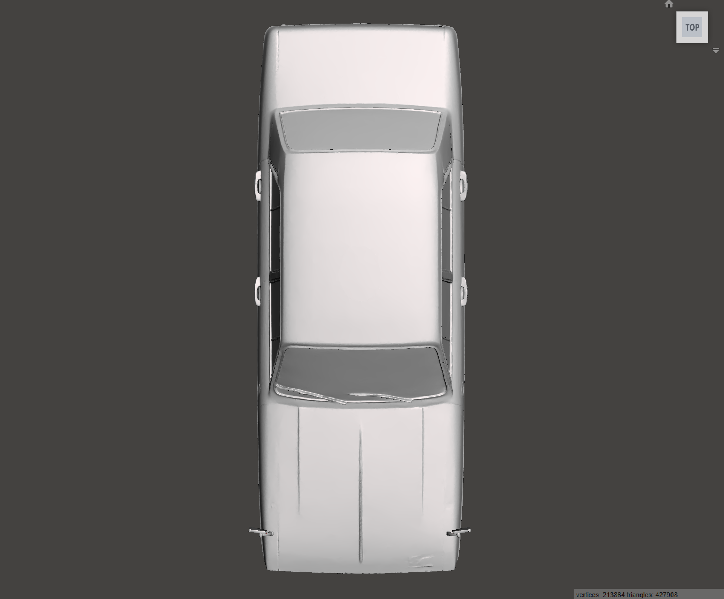 Image of 3D Printed Resin Model of Hillman Hunter 1968