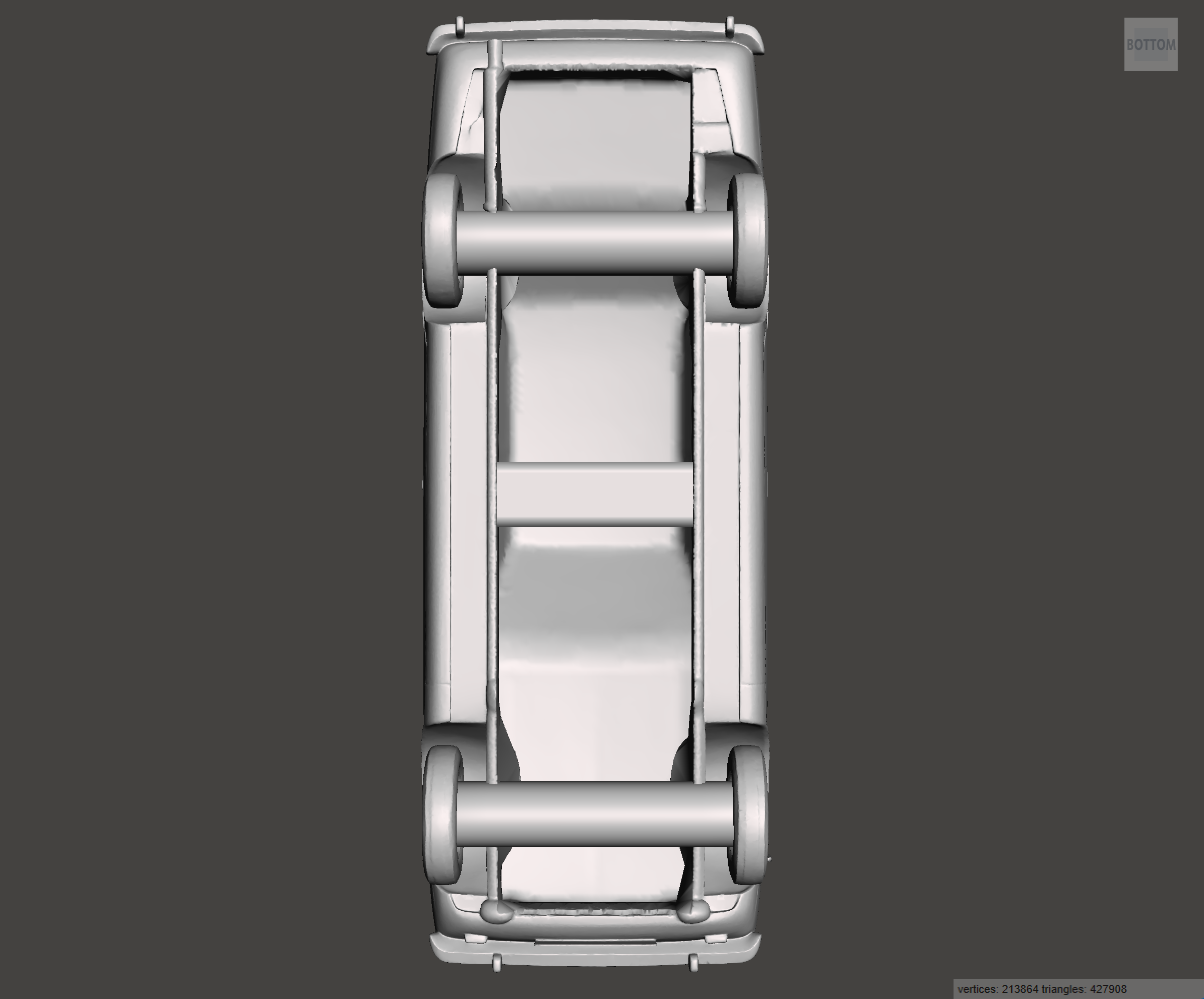 Image of 3D Printed Resin Model of Hillman Hunter 1968