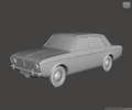 Image of 3D Printed Resin Model of Hillman Hunter 1960