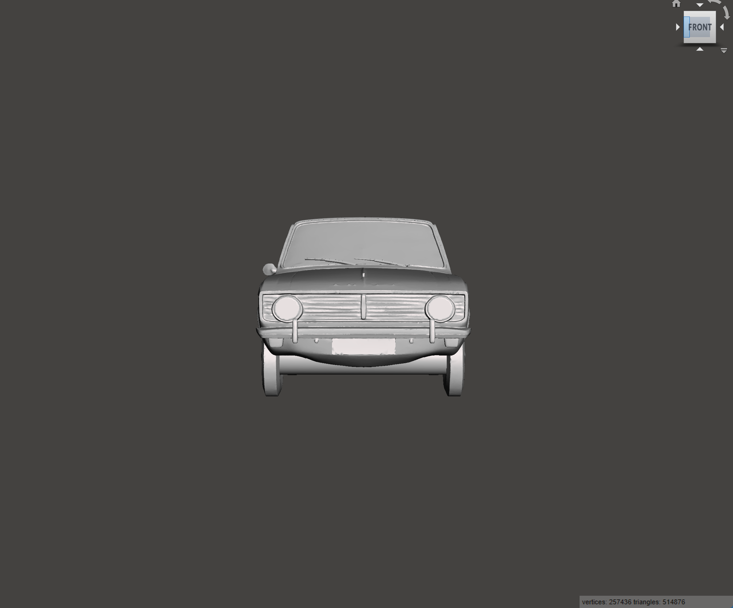 Image of 3D Printed Resin Model of Hillman Hunter 1960