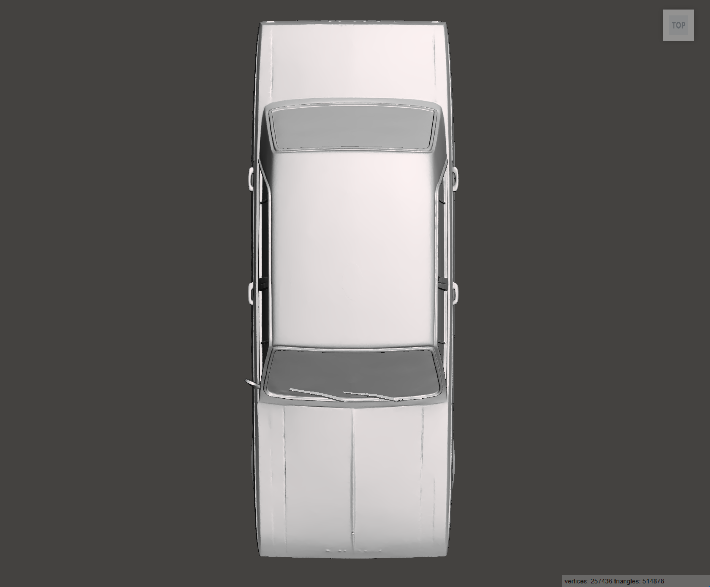 Image of 3D Printed Resin Model of Hillman Hunter 1960