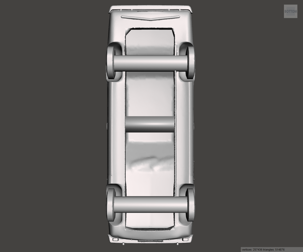 Image of 3D Printed Resin Model of Hillman Hunter 1960