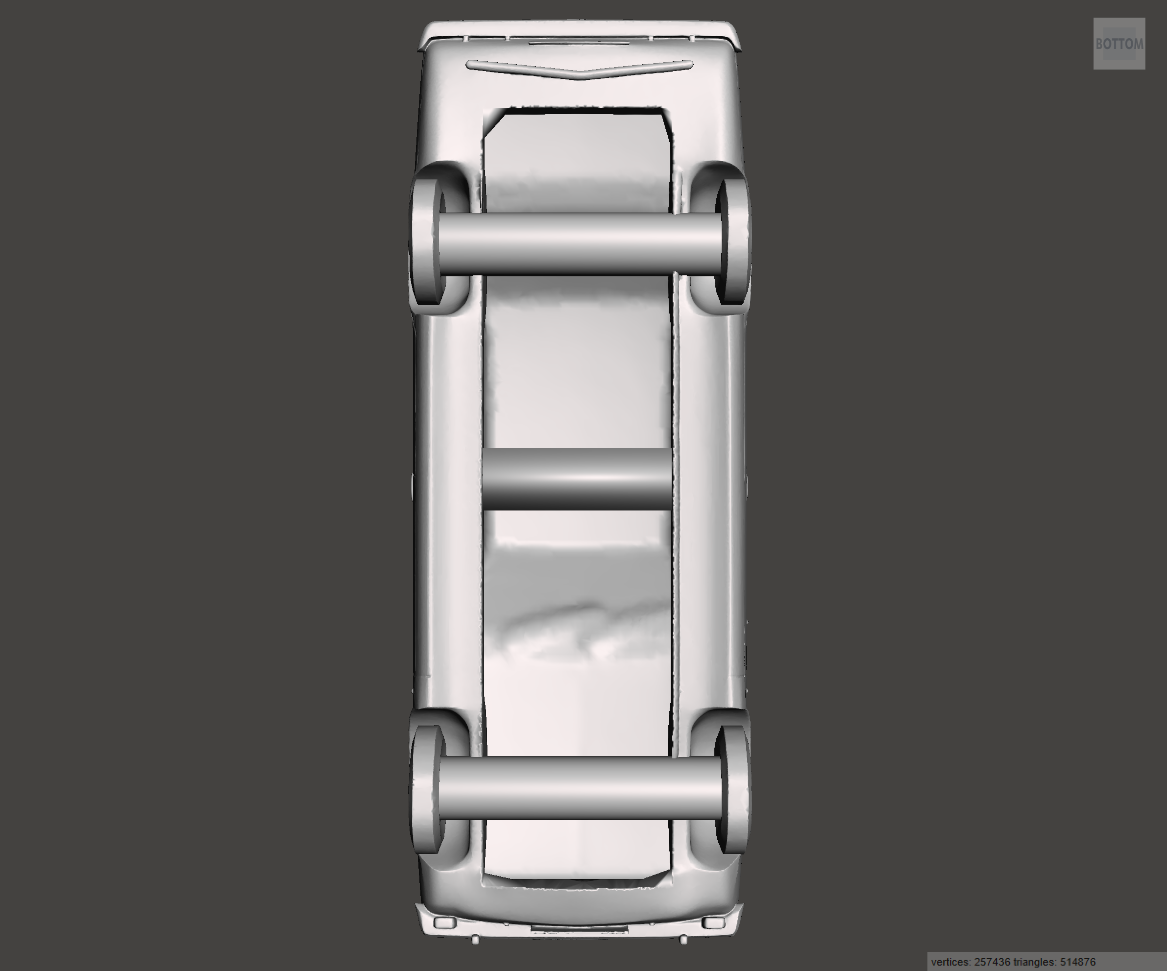 Image of 3D Printed Resin Model of Hillman Hunter 1960