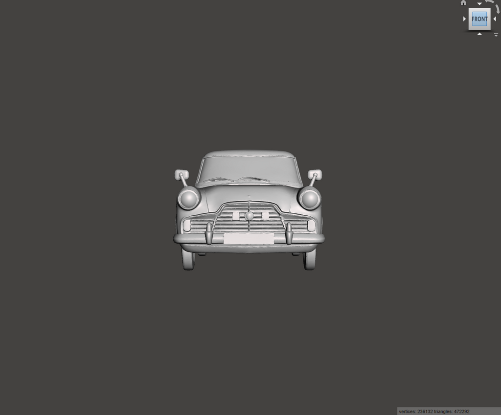 Image of 3D Printed Resin Model of Ford Zephyr Mk2 1962