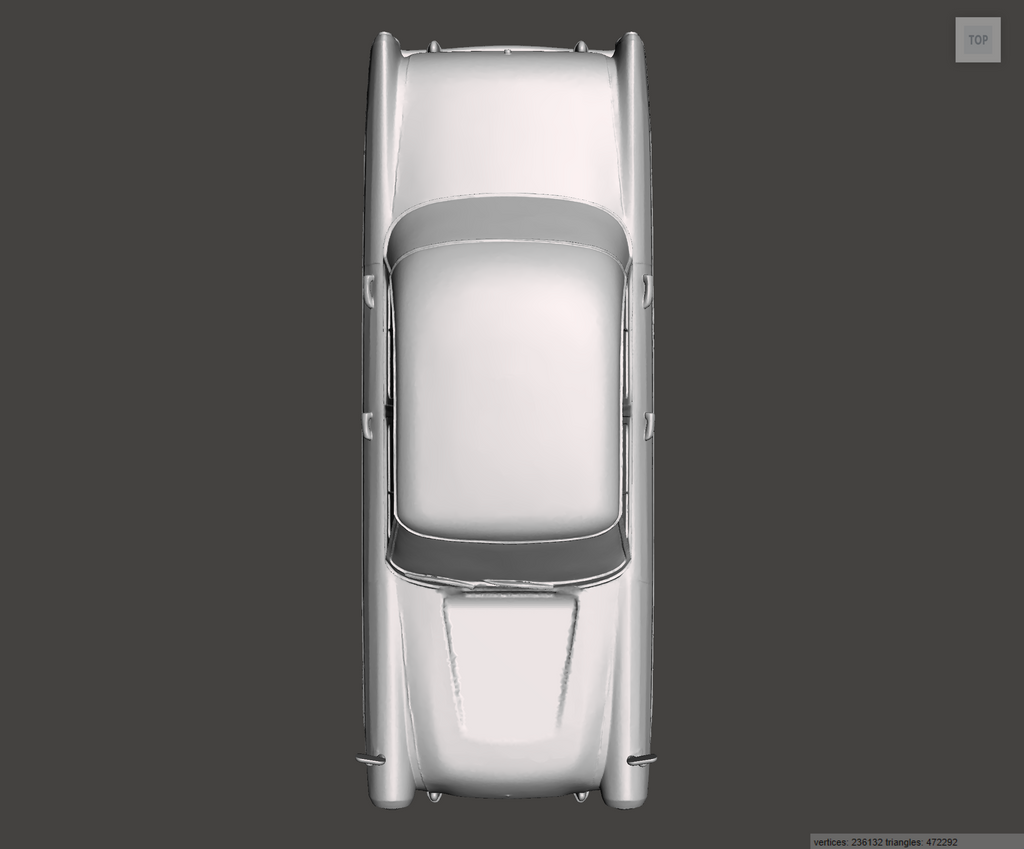 Image of 3D Printed Resin Model of Ford Zephyr Mk2 1962