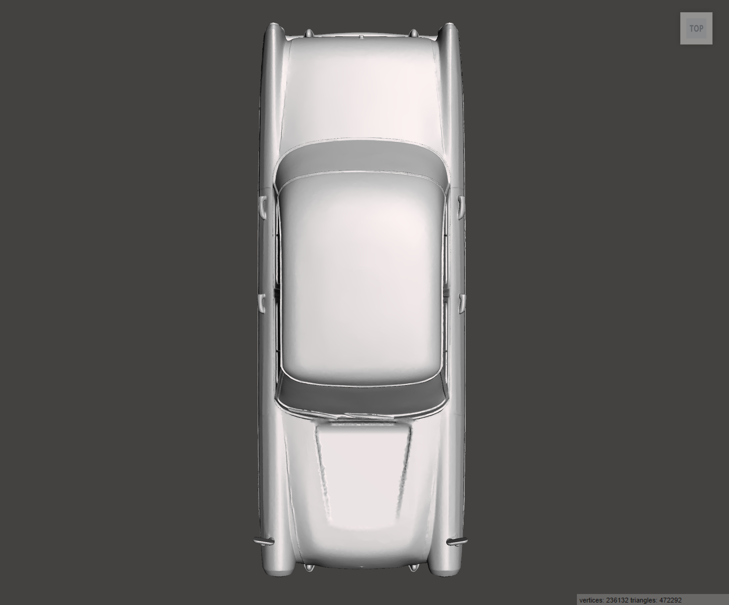 Image of 3D Printed Resin Model of Ford Zephyr Mk2 1962