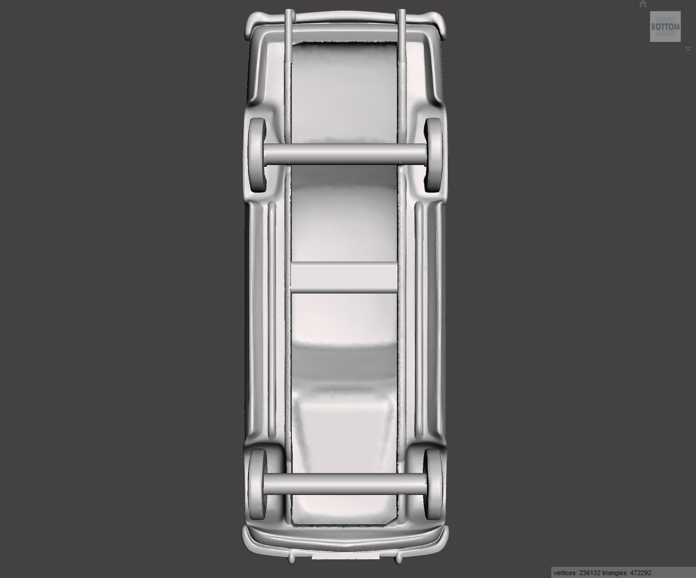 Image of 3D Printed Resin Model of Ford Zephyr Mk2 1962