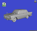 Digital Download of 3D Printed Ford Zephyr 4 Mk3 1964 prescale.stl