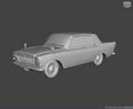 Image of 3D Printed Resin Model of Ford Zephyr 4 Mk3 1964