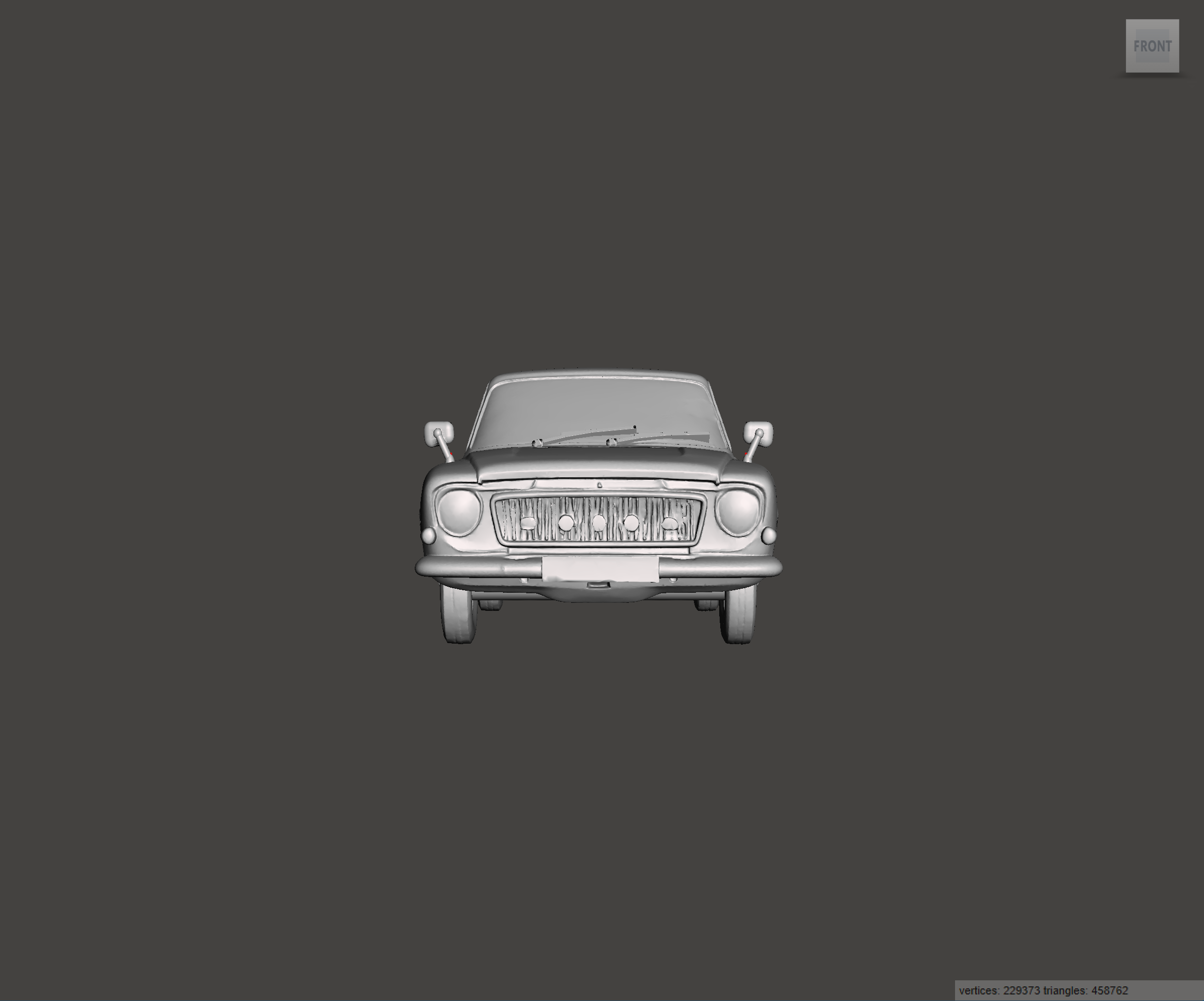 Image of 3D Printed Resin Model of Ford Zephyr 4 Mk3 1964
