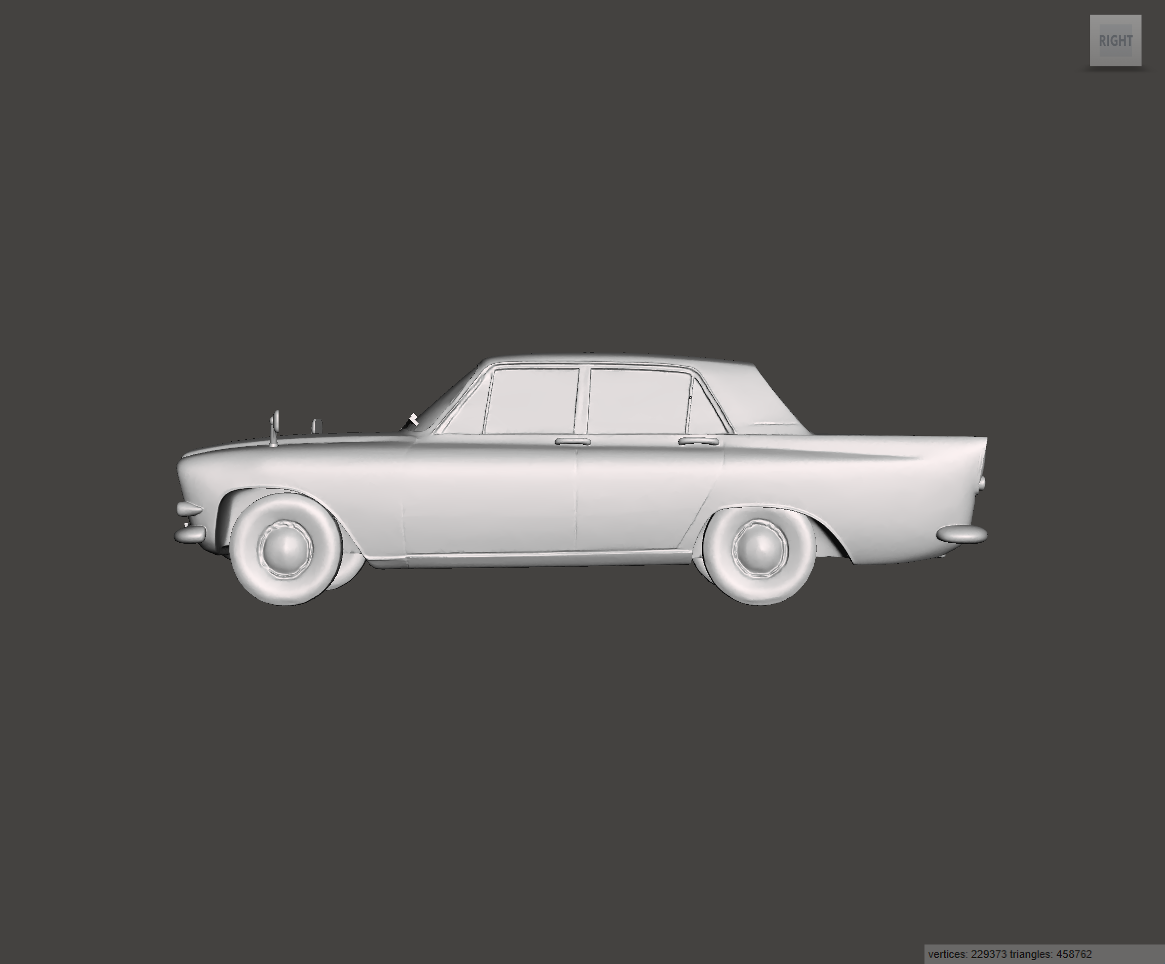 Image of 3D Printed Resin Model of Ford Zephyr 4 Mk3 1964