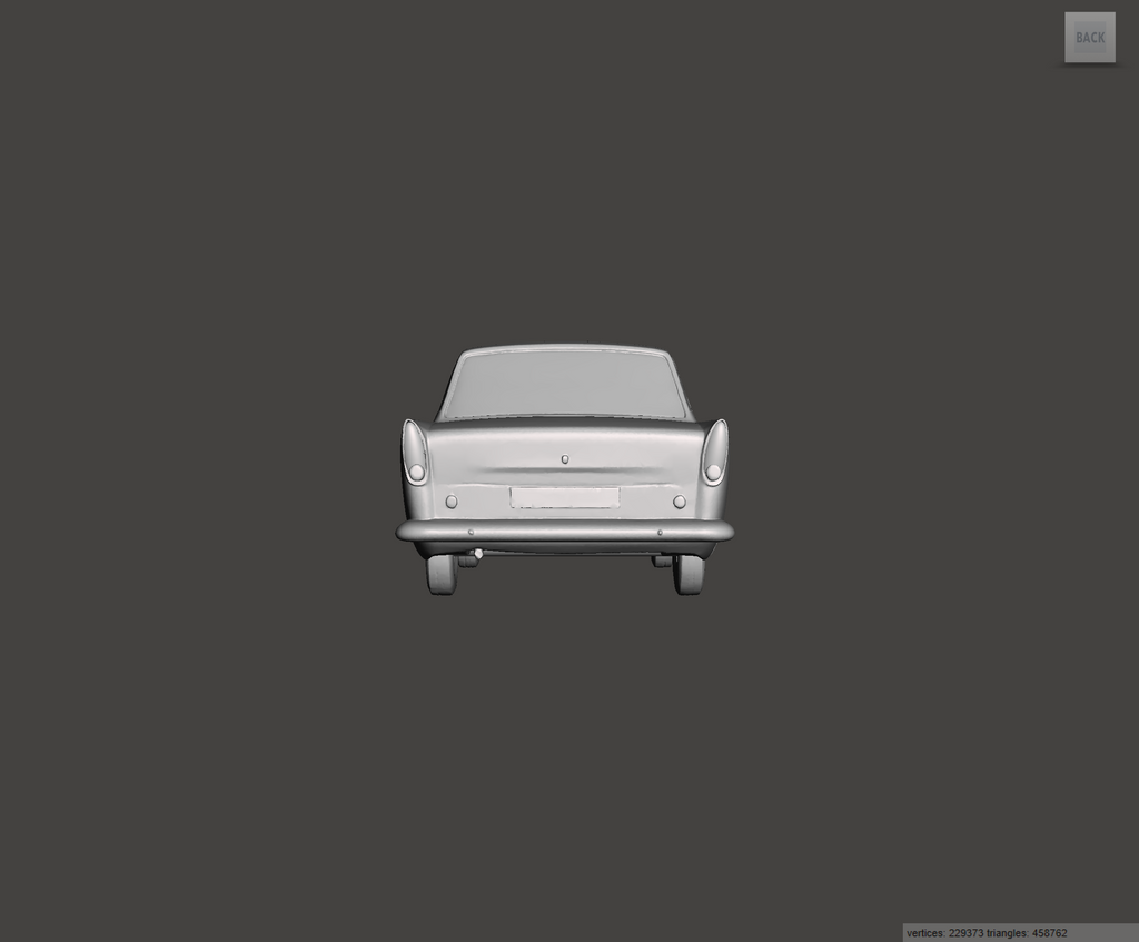 Image of 3D Printed Resin Model of Ford Zephyr 4 Mk3 1964