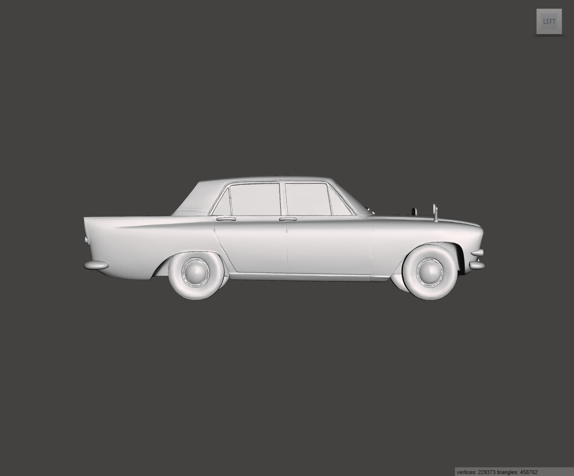 Image of 3D Printed Resin Model of Ford Zephyr 4 Mk3 1964