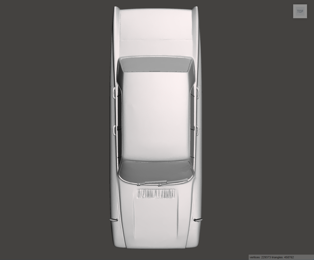 Image of 3D Printed Resin Model of Ford Zephyr 4 Mk3 1964