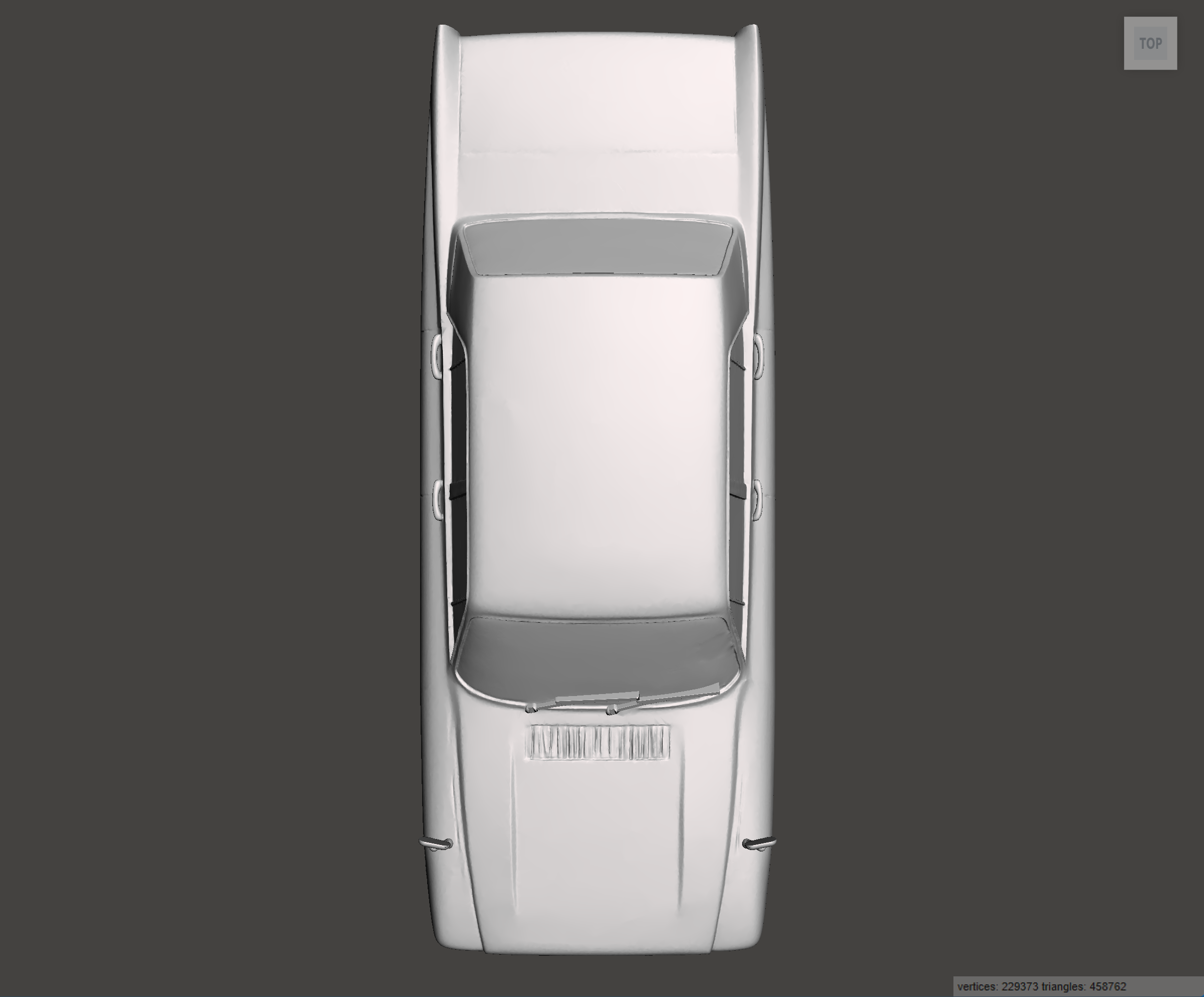 Image of 3D Printed Resin Model of Ford Zephyr 4 Mk3 1964