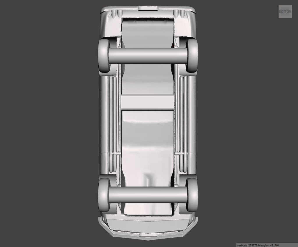 Image of 3D Printed Resin Model of Ford Mustang Mach 1 428 V8 Fastback 1969