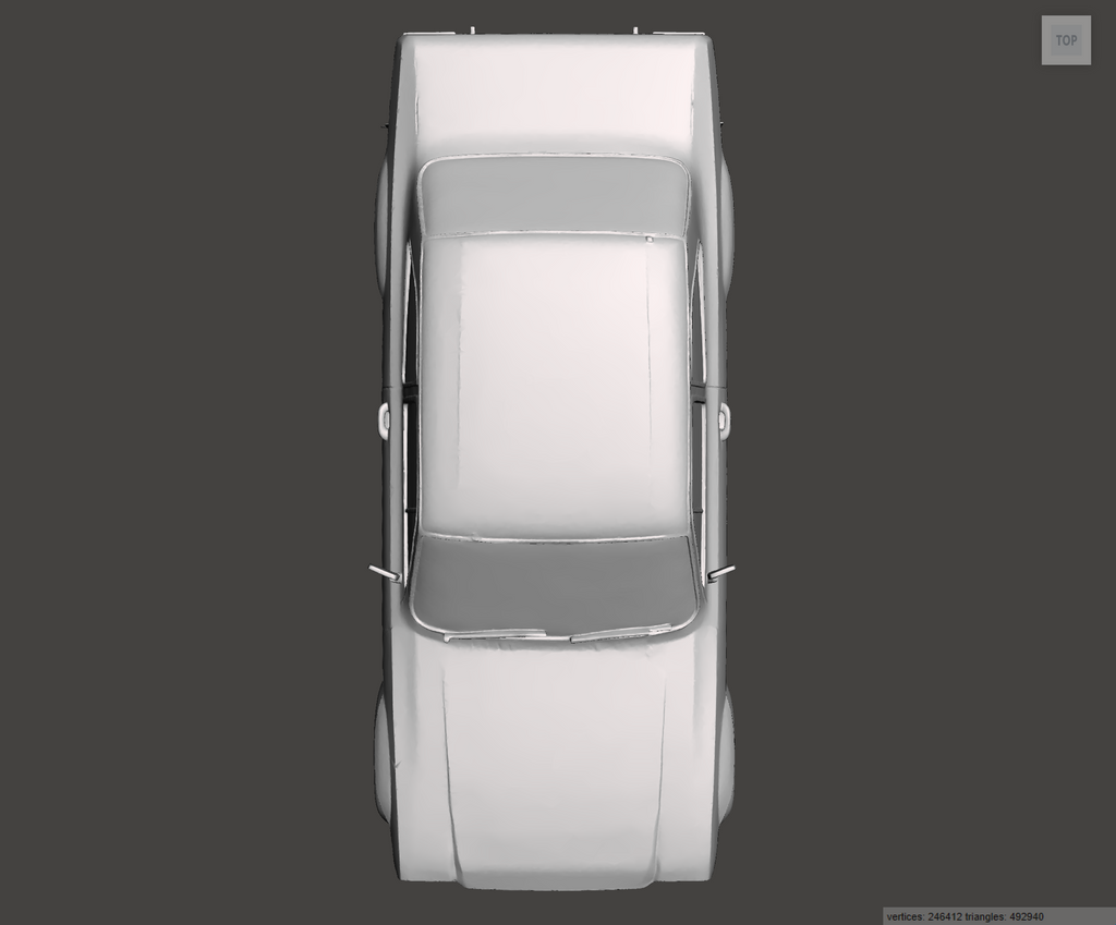 Image of 3D Printed Resin Model of Ford Escort Mk1 Special