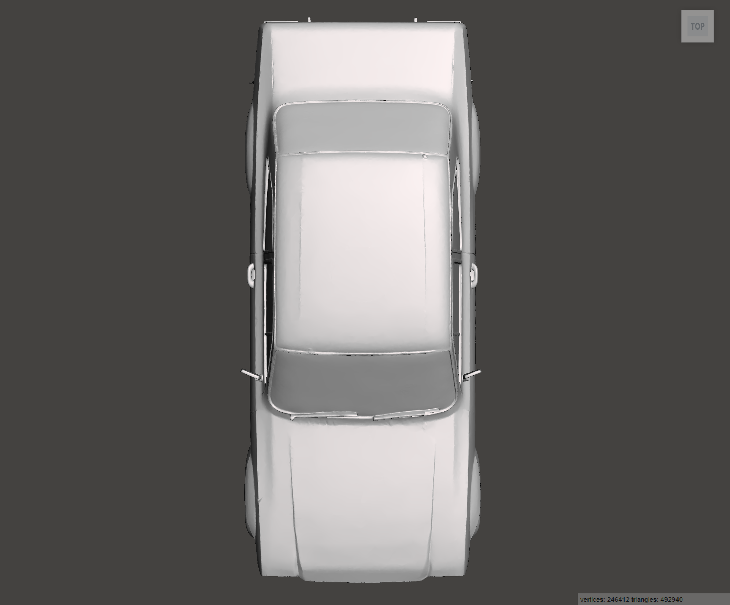 Image of 3D Printed Resin Model of Ford Escort Mk1 Special