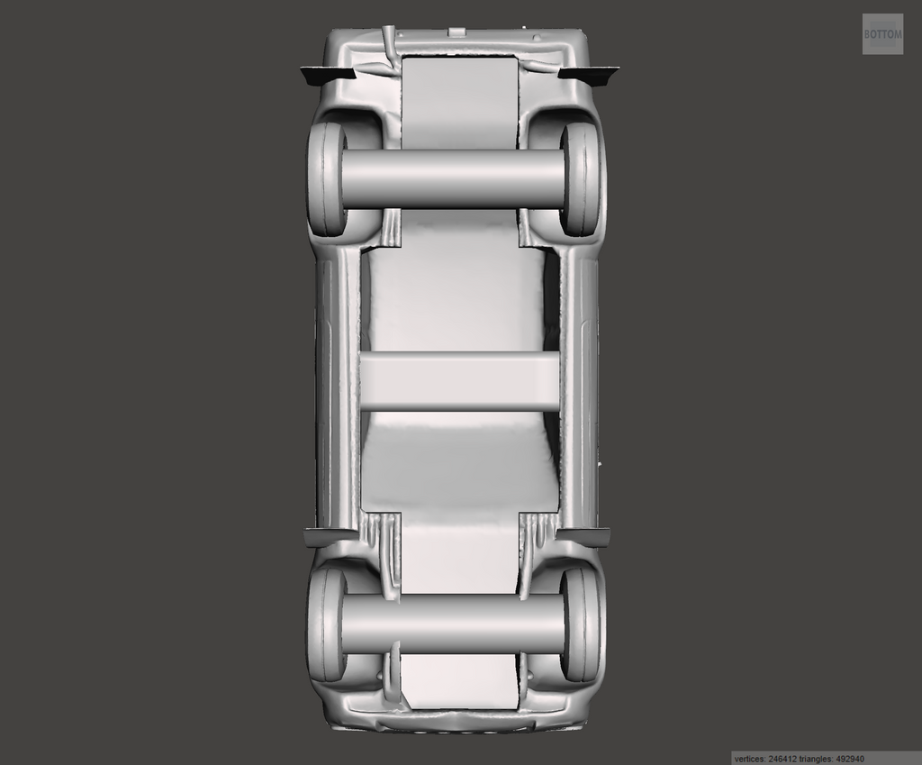 Image of 3D Printed Resin Model of Ford Escort Mk1 Special