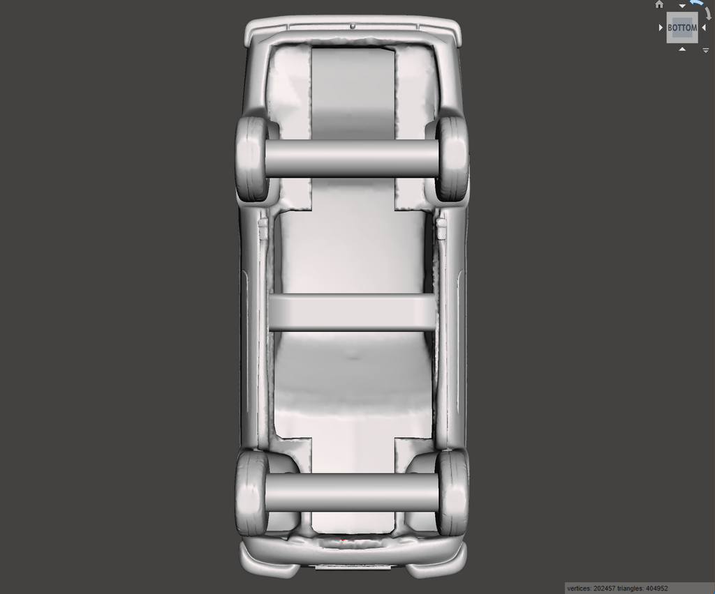 Image of 3D Printed Resin Model of Ford Escort MK1 1600GT 1968