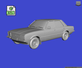 Digital Download of 3D Printed Ford Cortina Mk5 1982 prescale.stl